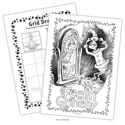 Dr. Seuss How The Grinch Stole Christmas Jumbo Coloring & Activity Book, 64-pages, by Bendon, Paperback
