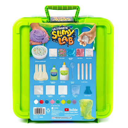 SLIMYGLOOP Ultimate Multicolor Slimy Laboratory, 4-in-1 DIY Slime Activity Kit for Kids, Makes Over 20 Slime Creations, Ages 6+