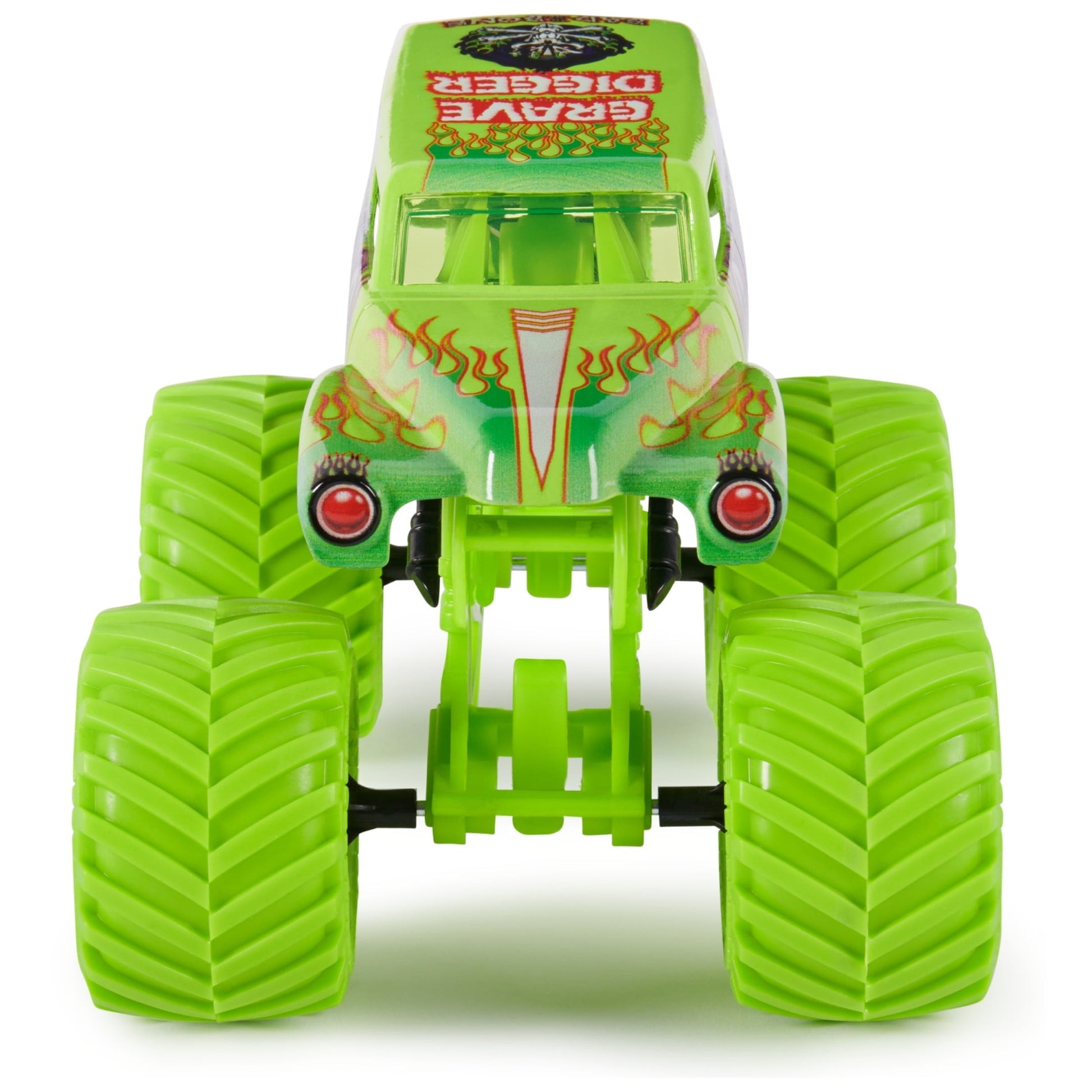 Monster Jam, Official Grave Digger Monster Truck, Collector Die-Cast Vehicle, 1:24 Scale, Kids Toys for Boys and Girls Ages 3 and up
