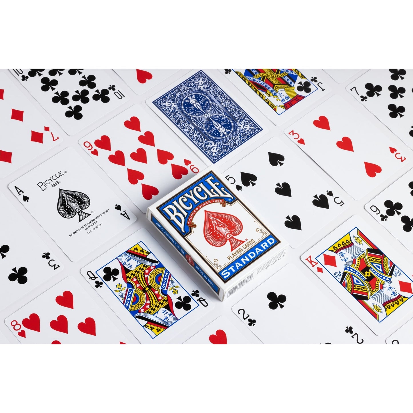 Bicycle Playing Cards, 2 Pack, Standard Index (Red & Blue)