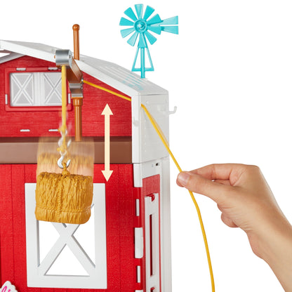Barbie Horse Barn Playset with 25+ Feeding & Grooming Accessories [Walmart Exclusive]