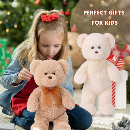 Tezituor 2 Pack Teddy Bear Stuffed Animal 18" Stuffed Teddy Bear Plush Toy