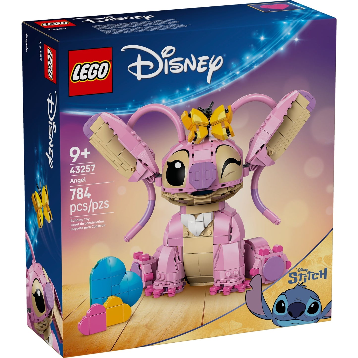 LEGO Disney Angel Lilo & Stitch Kids Toy - Room Decor and Building Set for Girls and Boys, Ages 9+ - Gift for Christmas - 43257