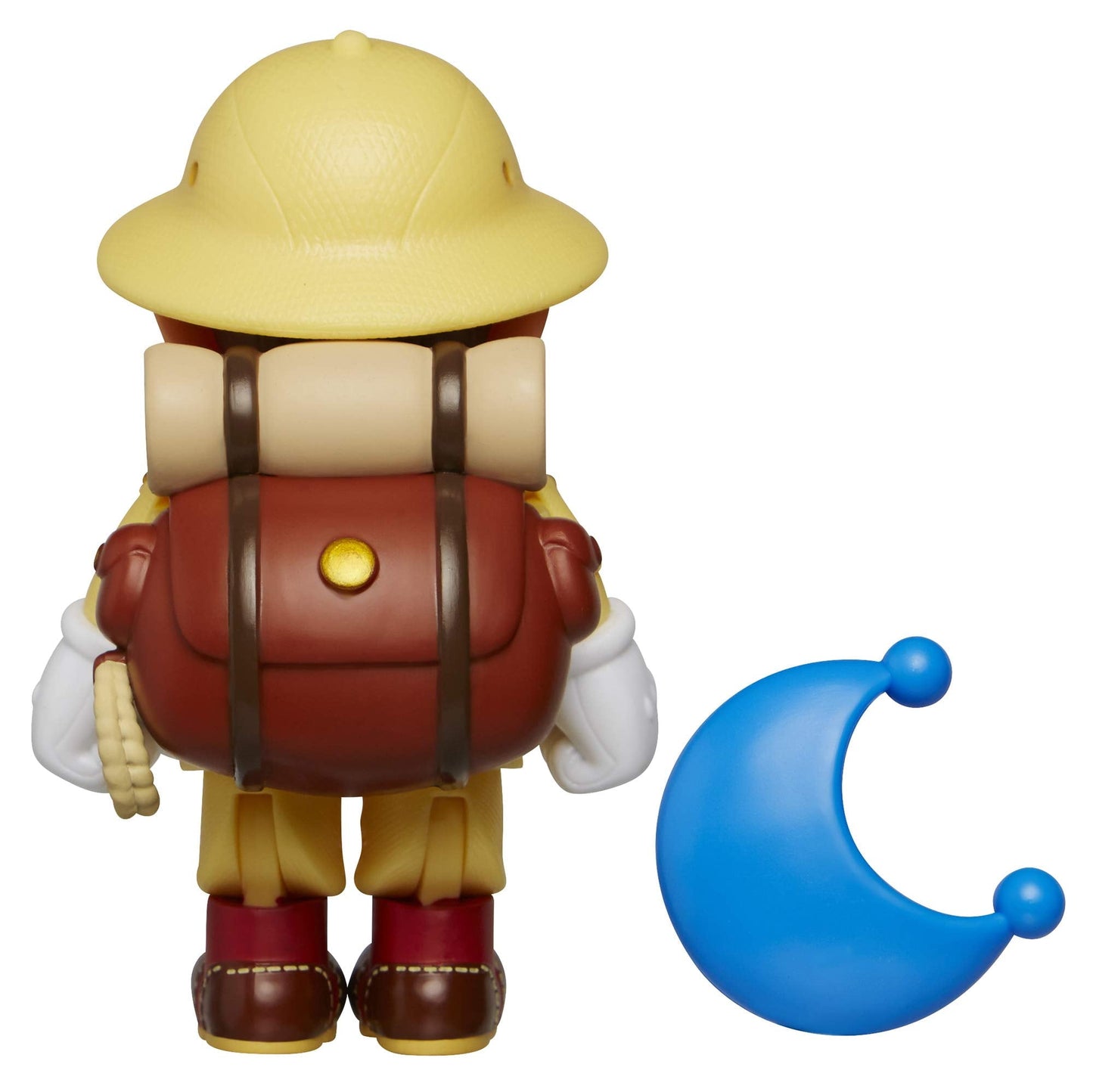 Super Mario Odyssey Explorer Mario Action Figure with Blue Power Moon