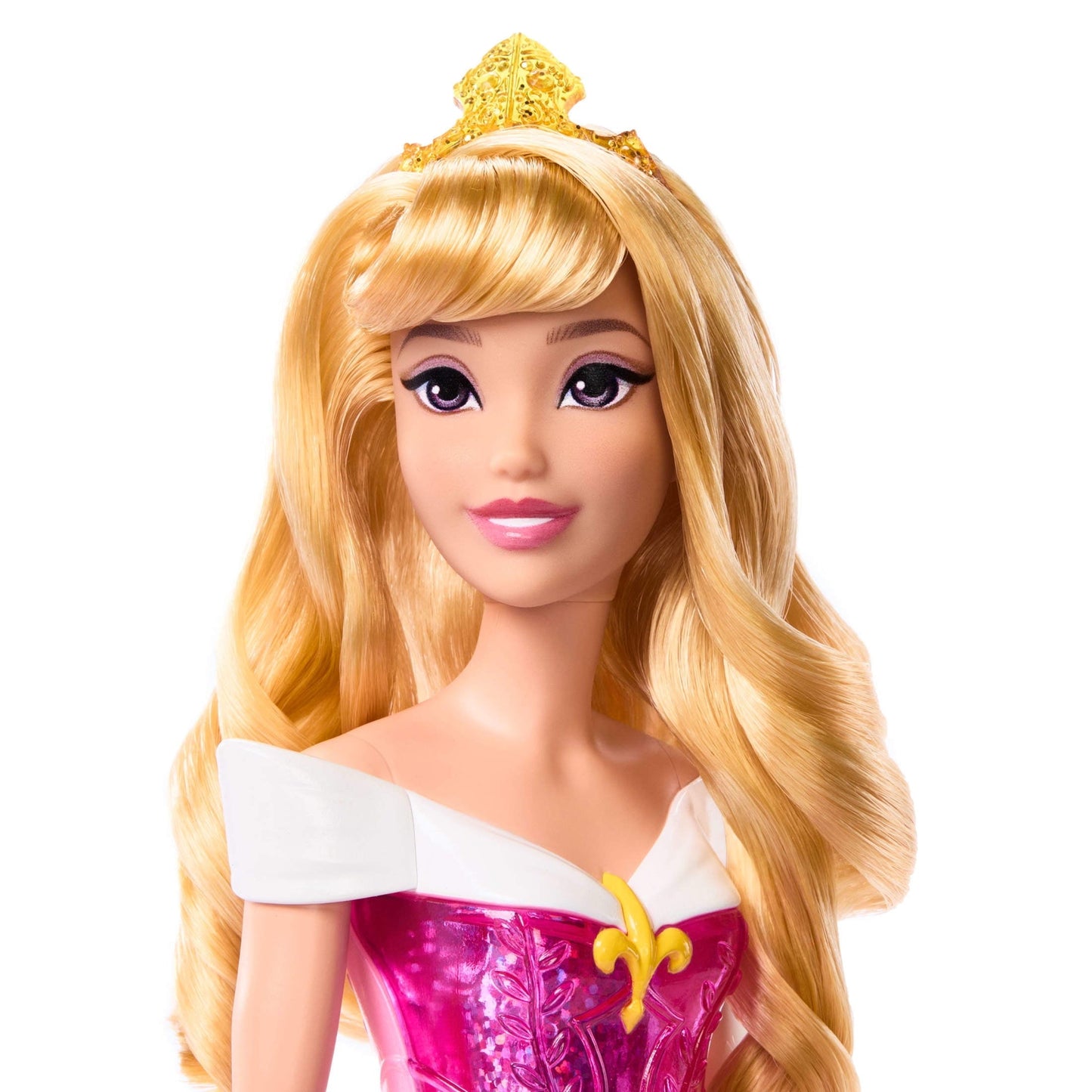Disney Princess Aurora 11 inch Fashion Doll with Blonde Hair, Purple Eyes & Tiara Accessory