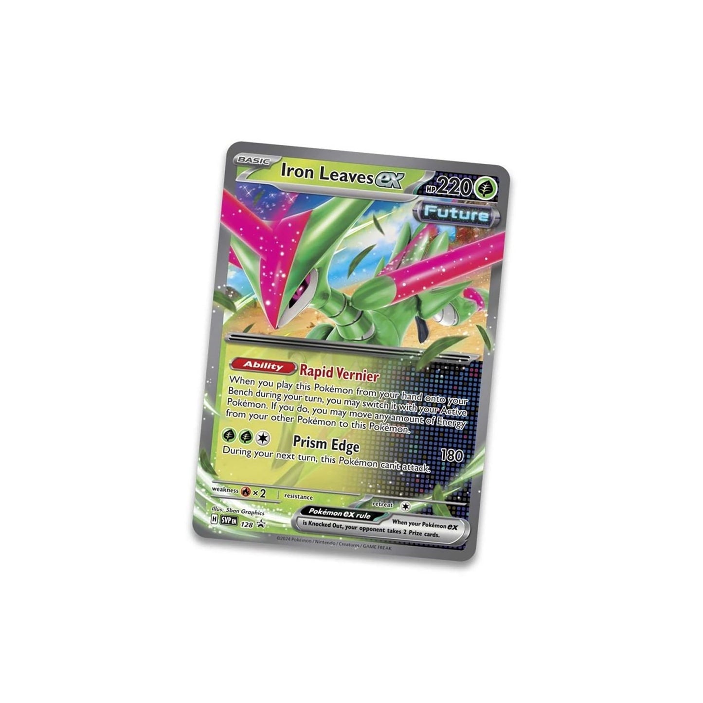 Pokemon Trading Card Games Paradox Destinies Iron Leaves ex Tin