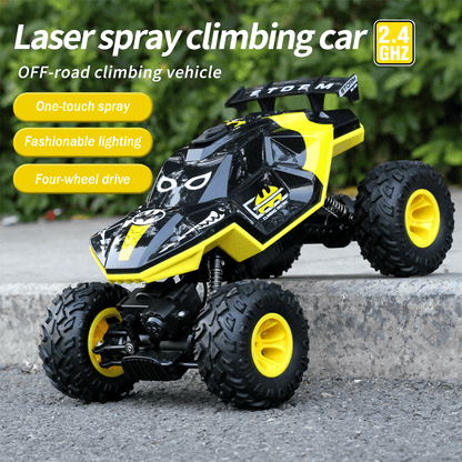 HNH 1:16 Monster Trucks Remote Control Car, 4WD Spider RC Car for Kids, RC Vehicle with Two Battery