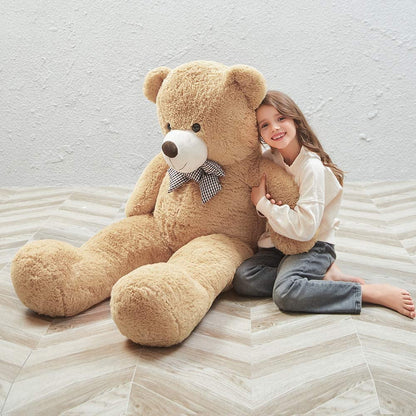 MorisMos Giant Teddy Bear 4ft Stuffed Animal Soft Big Stuffed Bear Plush Toy