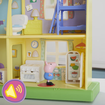Peppa Pig Peppa's Adventures Peppa's Playtime to Bedtime House Preschool Toy, Ages 3 and Up