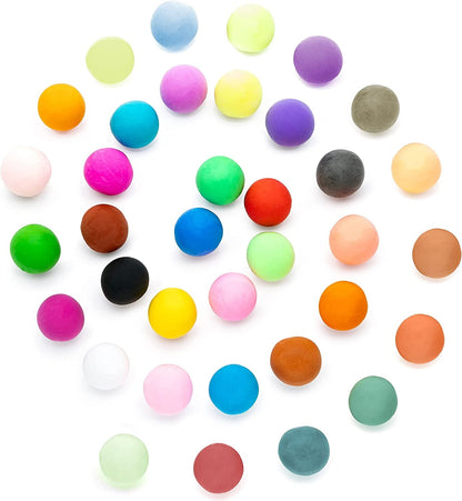 Air Dry Clay for Kids- 36 Colors Super Light Modeling Clay, Magic Foam Clay with 3 Sculpting Tools, Soft Arts Clay Easter Gift for Boys & Girls 4+