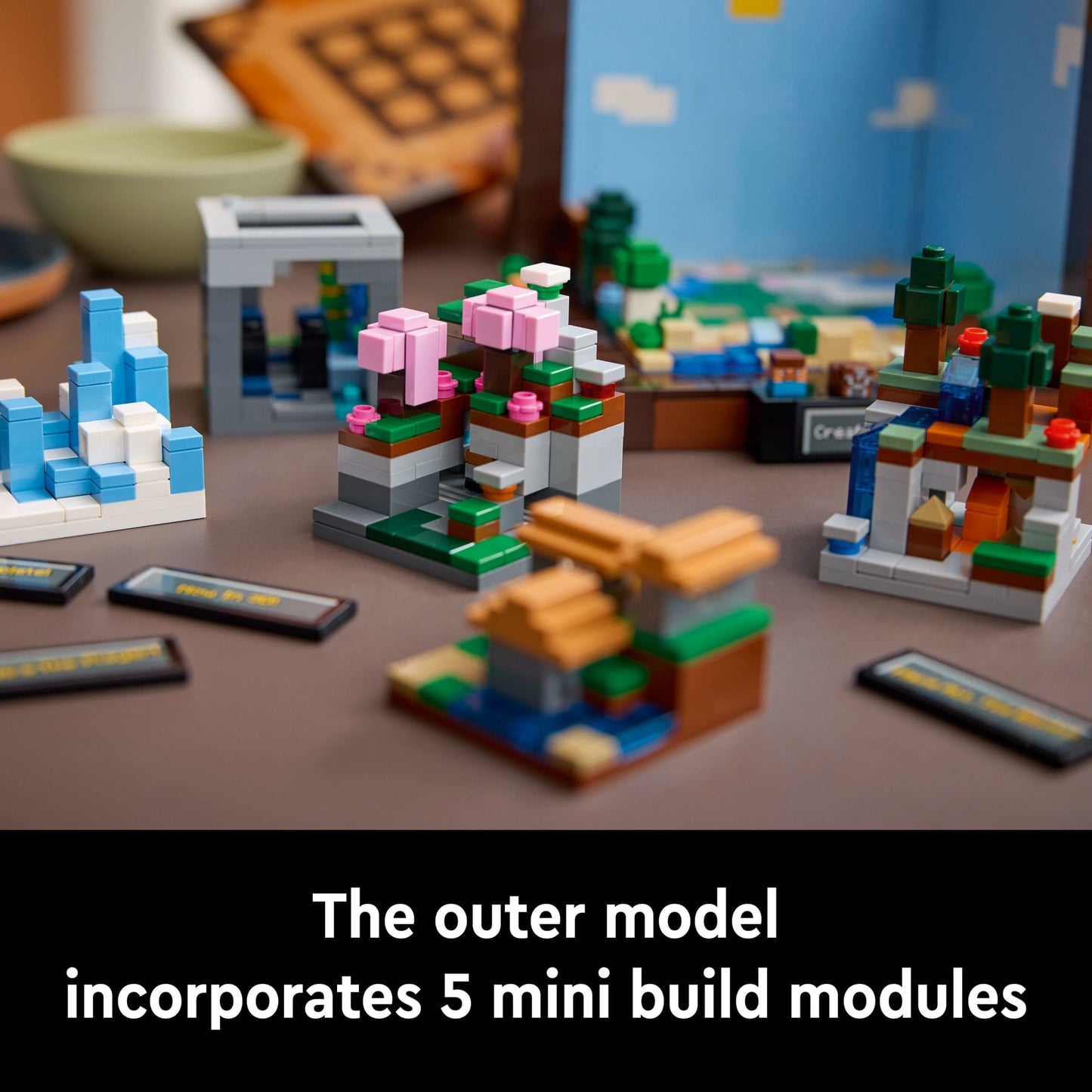 LEGO Minecraft The Crafting Table Building Set for Adults - Gift for Christmas - Collectible Display Set for Minecraft & Video Game Fans - 21265