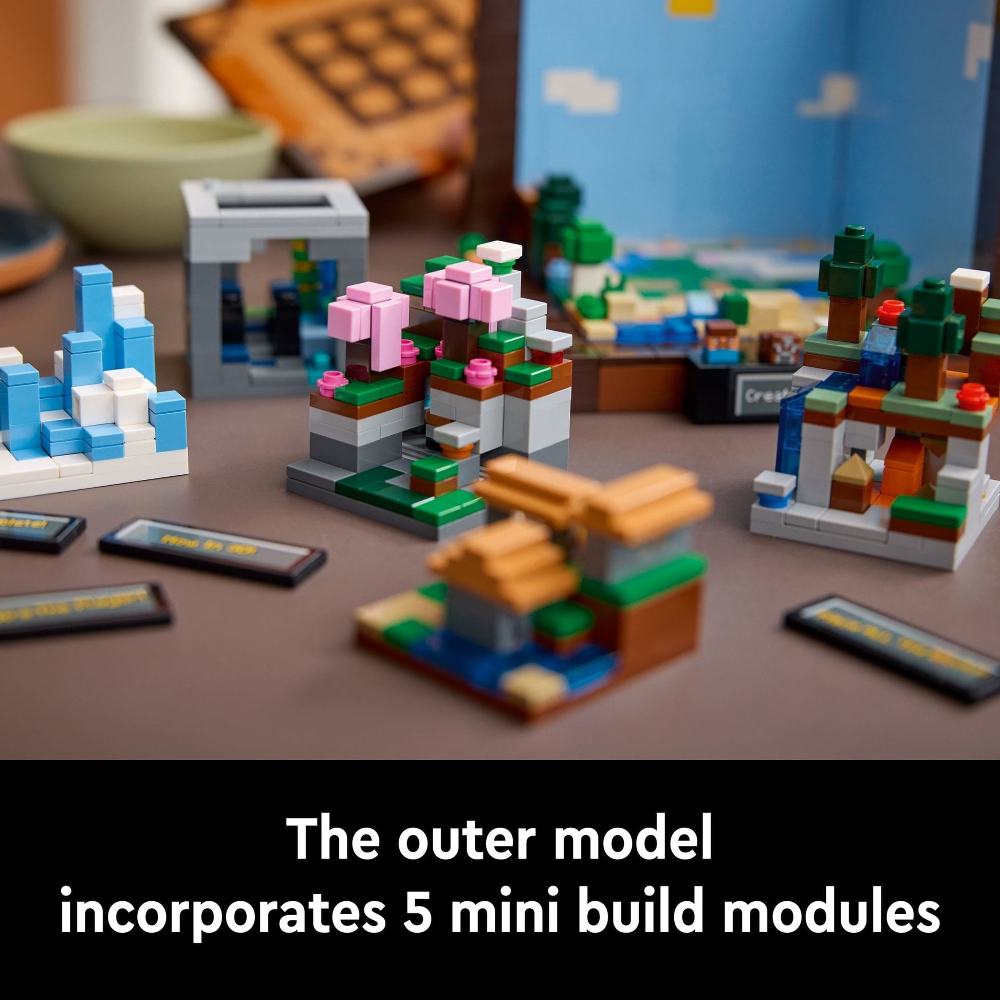 LEGO Minecraft The Crafting Table Building Set for Adults - Gift for Christmas - Collectible Display Set for Minecraft & Video Game Fans - 21265