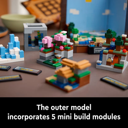 LEGO Minecraft The Crafting Table Building Set for Adults - Gift for Christmas - Collectible Display Set for Minecraft & Video Game Fans - 21265