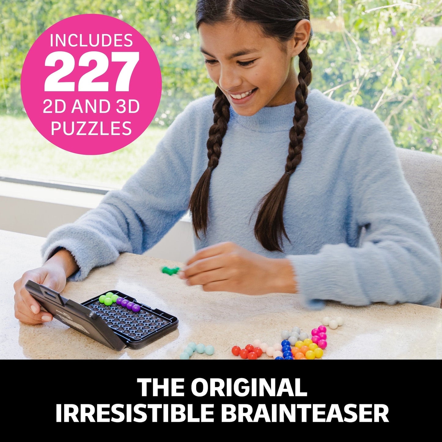 Educational Insights Kanoodle 3D Brain Teaser Puzzle Game, Set of 12, 227 Challenges, Ages 7+