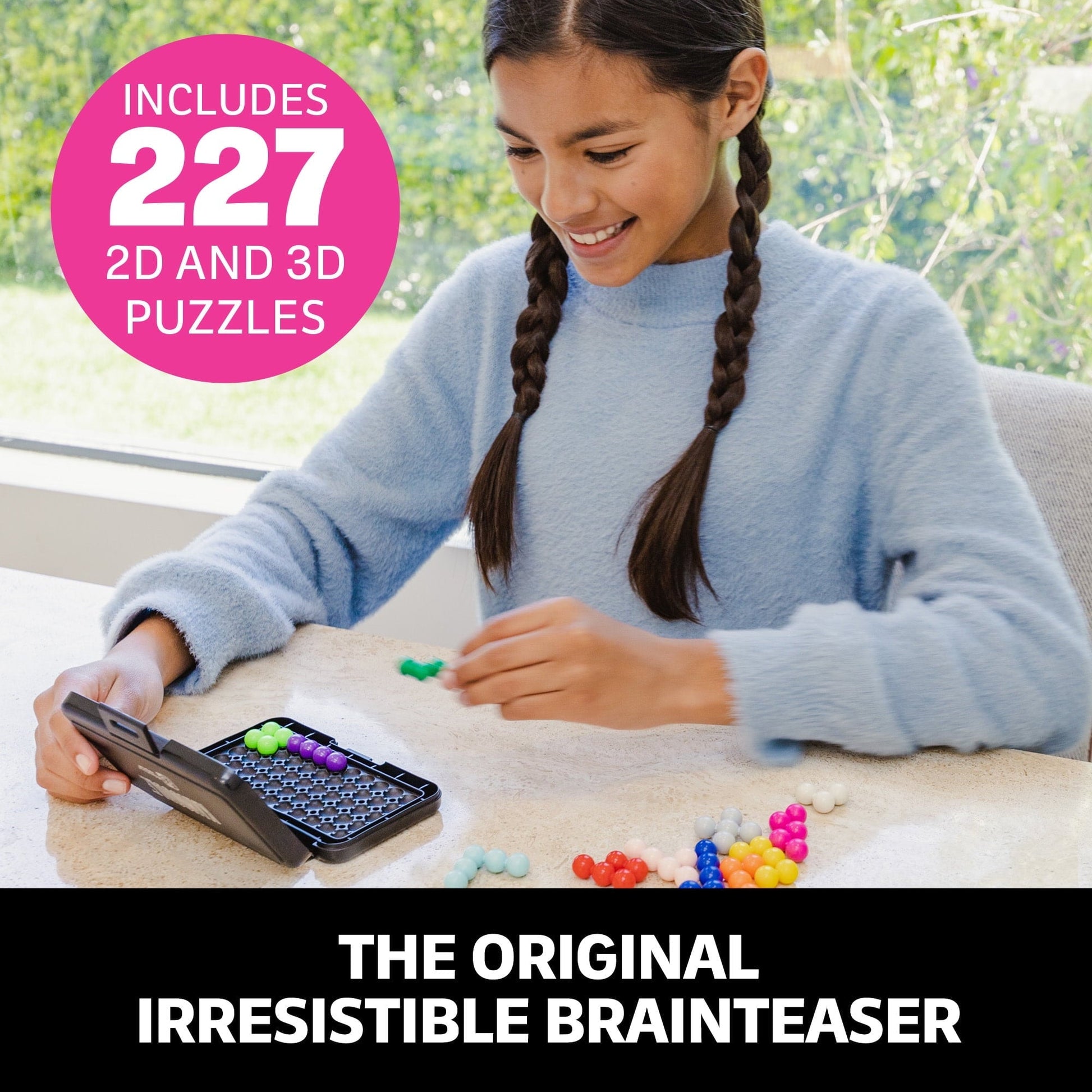 Educational Insights Kanoodle 3D Brain Teaser Puzzle Game, Set of 12, 227 Challenges, Ages 7+