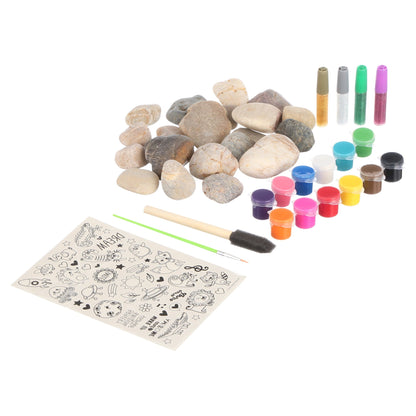 Made by Me Create Your Own Multicolor Rock Art, Boys and Girls, Child, Ages 6+