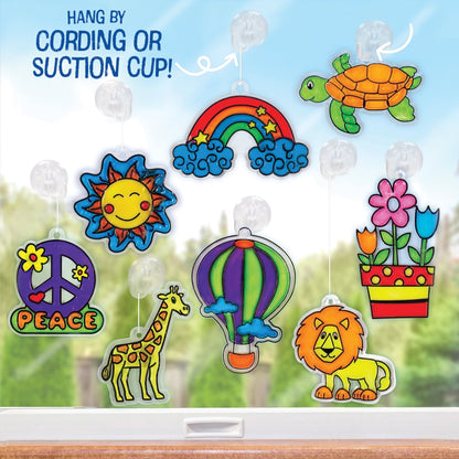 Made By Me Create Your Own Multicolor Window Art, Art & Craft Kits, Child, Ages 6+