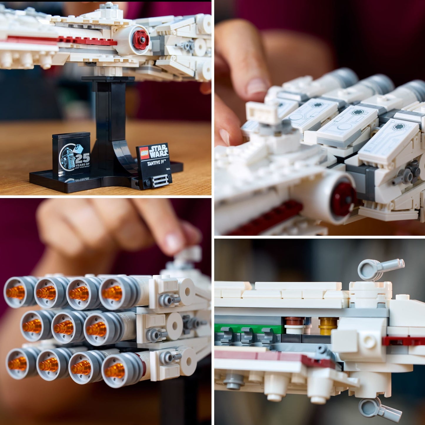 LEGO Star Wars: A New Hope Tantive IV Building Set for Adults - Gift for Christmas - Collectible Display Set for Star Wars Fans, Ages 18+ - 75376
