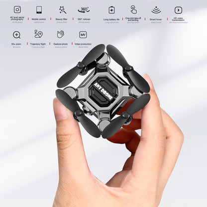 HNH 4K Mini Foldable Drone for Kids, Drone with Camera, RC Drone with Altitude Hold 3D Flips and Headless Mode Easy to Fly