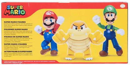 Super Mario Mario, Boom Boom \u0026 Luigi Figure 3-Pack