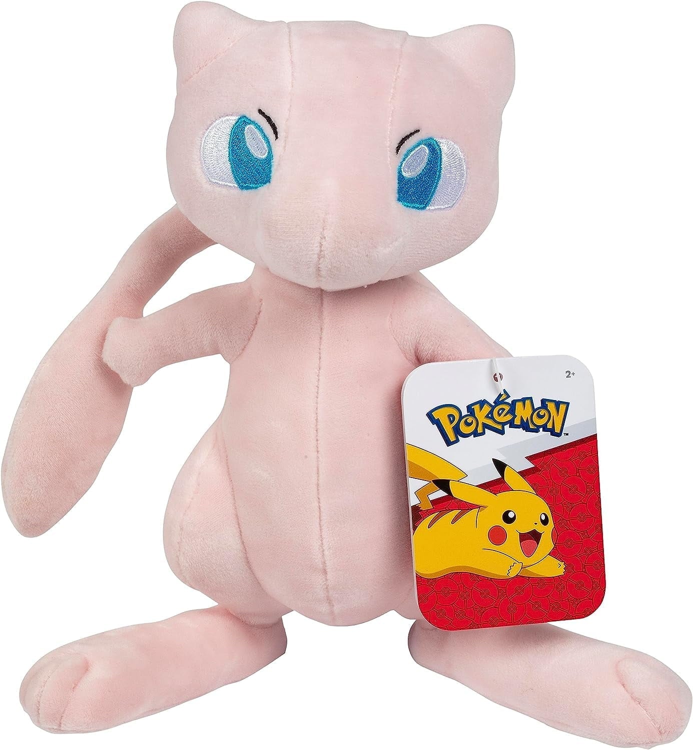 Pokemon Mew 8" Plush Stuffed Animal Toy - Mew Evolution - Officially Licensed - Gift for Kids