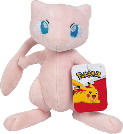 Pokemon Mew 8" Plush Stuffed Animal Toy - Mew Evolution - Officially Licensed - Gift for Kids