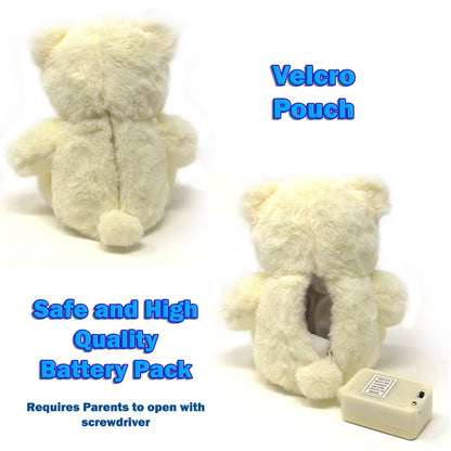 The Noodley Glow 12" Teddy Bear Stuffed Animal Plush Night Light
