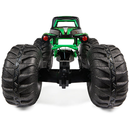 Monster Jam, Mega Grave Digger All-Terrain Remote Control Monster Truck, 1:6 Scale