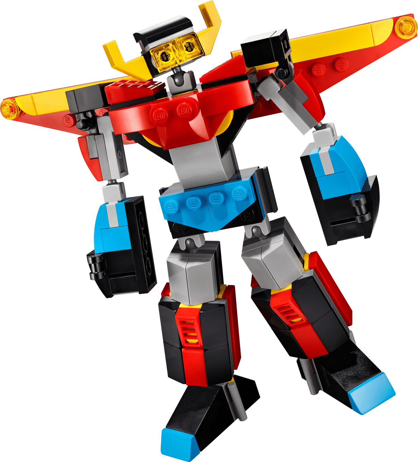 LEGO Creator 3 in 1 Super Robot Building Kit, Kids Can Build a Toy Robot or a Toy Dragon, or a Model Jet Plane, Makes a Creative Gift for Kids, Boys, Girls Age 7+ Years Old, 31124