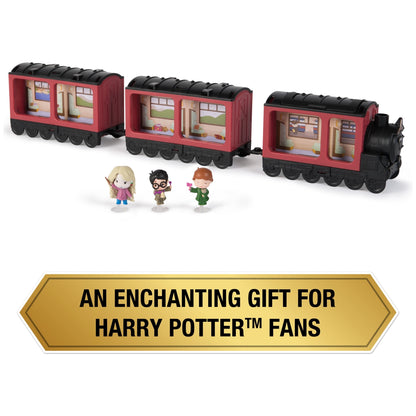 Wizarding World Harry Potter, Micro Magical Moments Collectible Hogwarts Express Carrying Case Doll Playset