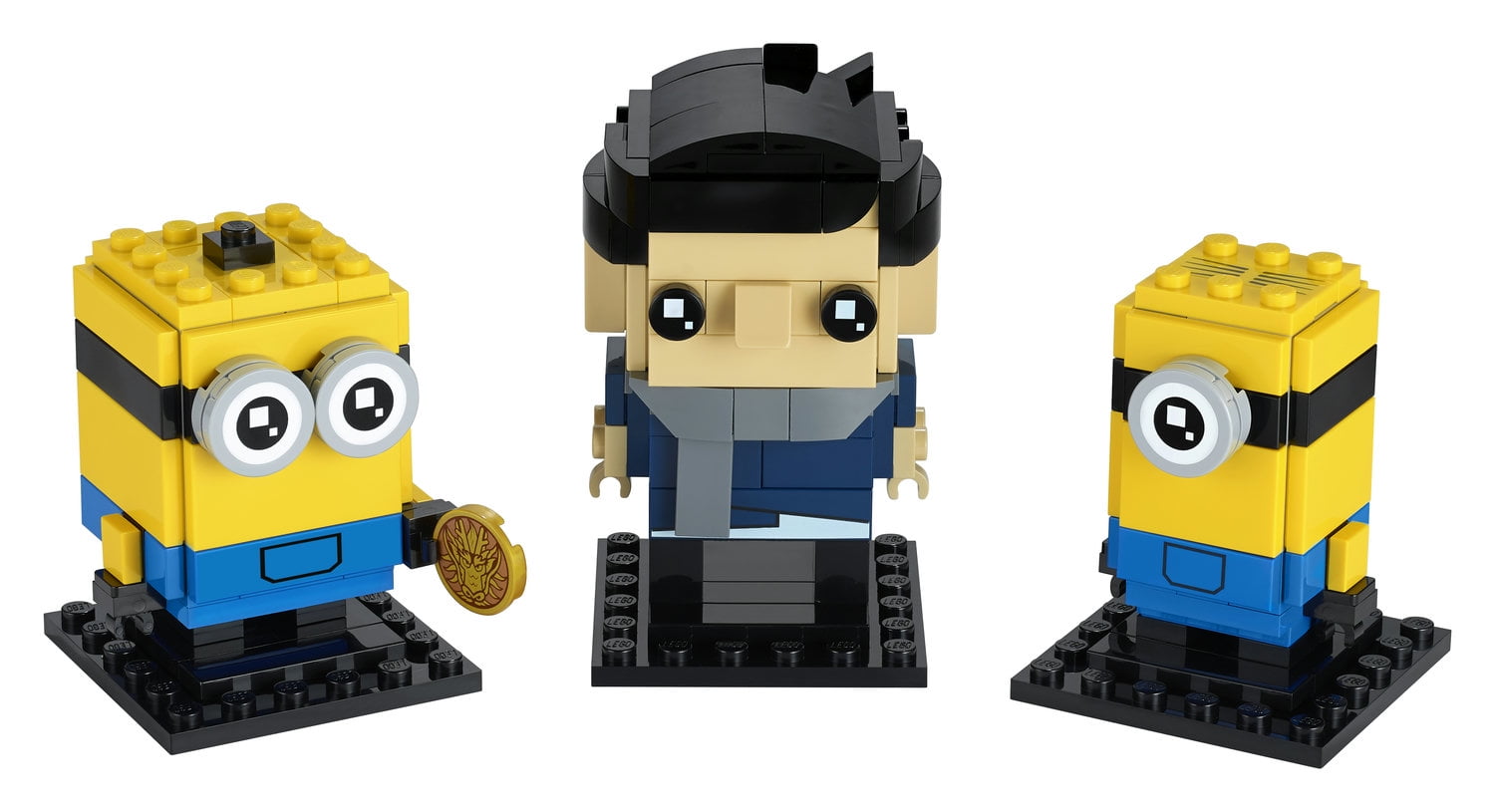 Lego 40420 BrickHeadz Minions Gru, Stuart and Otto New with Sealed Box