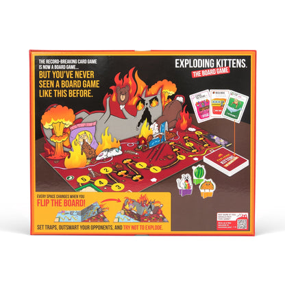 Exploding Kittens: The Board Game - The Action Packed Party Game to Celebrate their 10th Birthday - for 2-6 Players Aged 7+