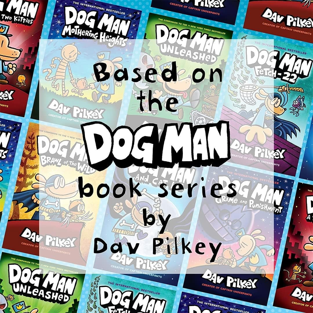 University Games | Dog Man Attack of The FLEAS Cooperative Board Game Based On The Popular Dog Man Book Series by DAV Pilkey for 2 to 6 Players Ages 6 and Up