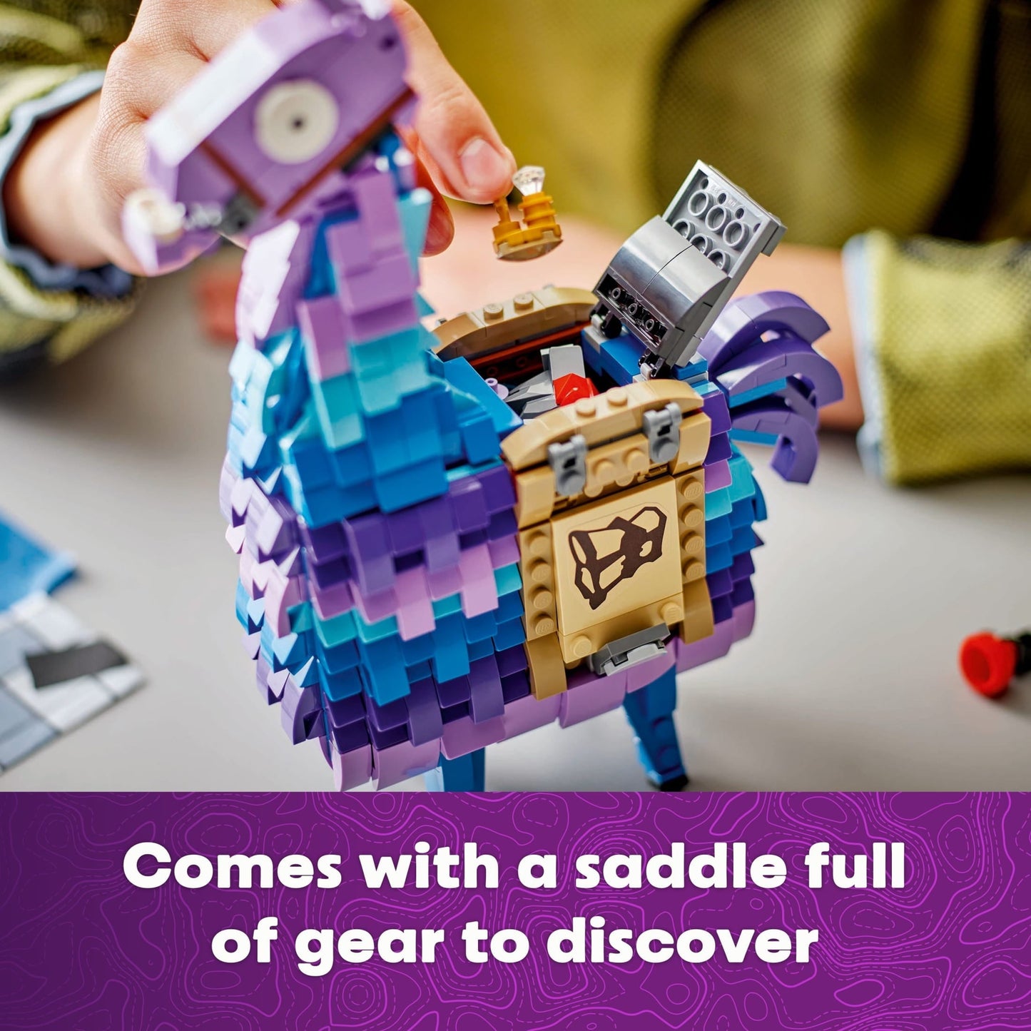LEGO Fortnite Supply Llama Building Set - Kids Toy for Gamers, Ages 12+ - Display Model, Collectible Fortnite Toy - Gift for Christmas- 77071