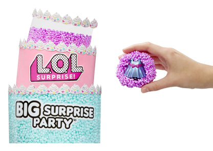 LOL Surprise Big Surprise Party, 4 Collectible Dolls, 6 Unboxing Experiences, Sand, Gel Crush, Shell Smash, Girls 4+