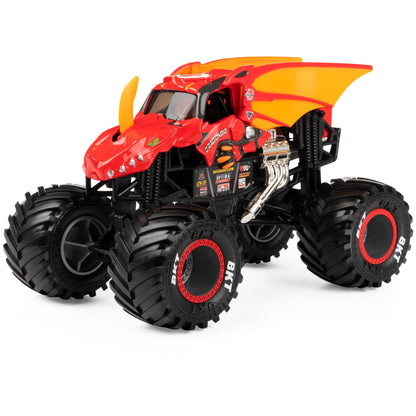 Monster Jam, Official Bakugan Dragonoid Monster Truck, Collector Die-Cast Vehicle, 1:24 Scale