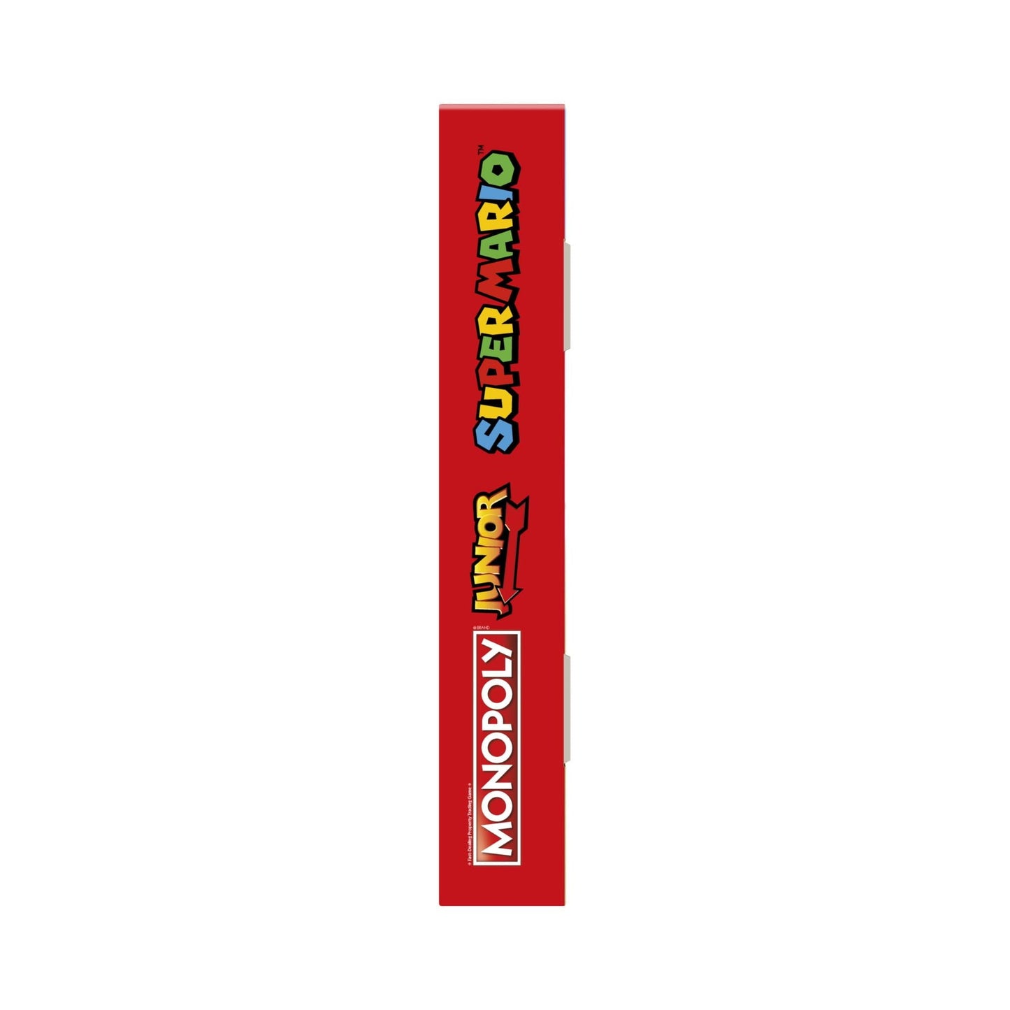 Monopoly Junior Super Mario Edition Board Game, Fun Kids' Ages 5 and Up, Explore The Mushroom Kingdom as Mario, Peach, Yoshi, or Luigi ( Exclusive)