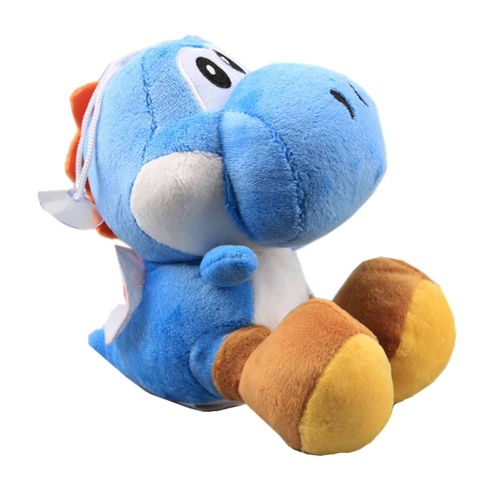 uiuoutoy Set of 9 Yoshi Plush Toys 6" Green Yoshi, Red Yoshi, White Yoshi, Purple Yoshi, Light Blue Yoshi, Dark Blue Yoshi, Black Yoshi, Yellow Yoshi, and Pink Yoshi