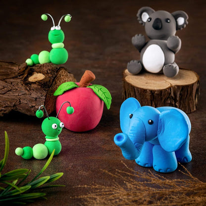 Air Dry Clay for Kids- 36 Colors Super Light Modeling Clay, Magic Foam Clay with 3 Sculpting Tools, Soft Arts Clay Easter Gift for Boys & Girls 4+