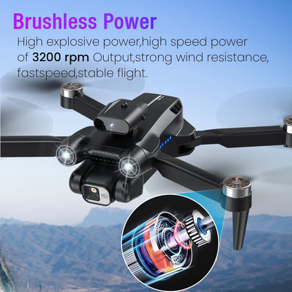 VILINICE 8 Drone with Camera, LH-X77PRO 1080P HD 4K Camera RC Quadcopter Drone for Adults and Beginners