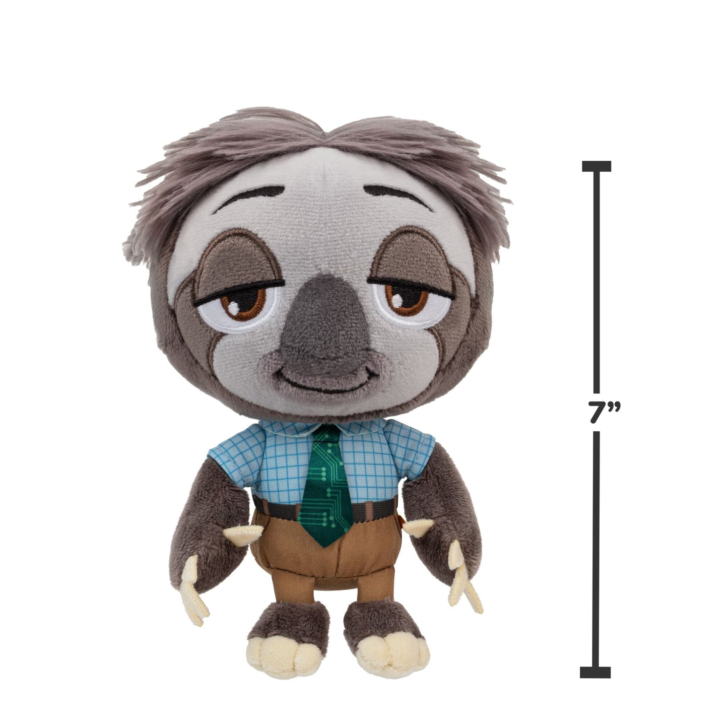 Disney’s Zootopia 2 8 inch Plush Flash - Stuffed Animal Movie Toys for Kids and Collectors