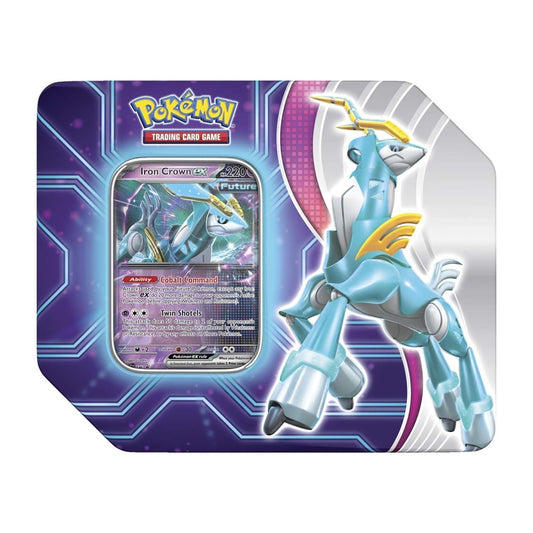 Pokemon Trading Card Games Paradox Destinies Iron Crown ex Tin