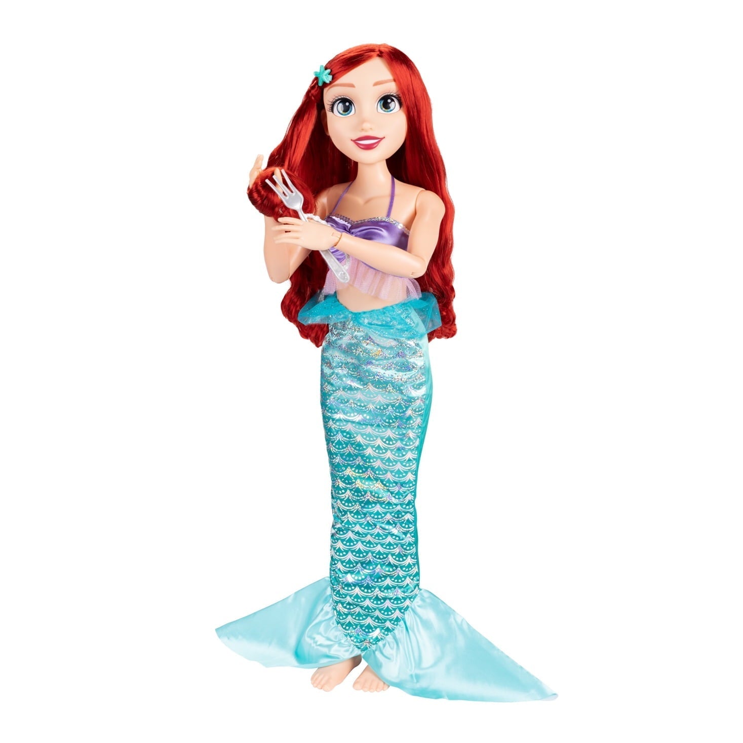 Disney Princess 32 inch Playdate Ariel Fashion Doll with Sharable Accessories