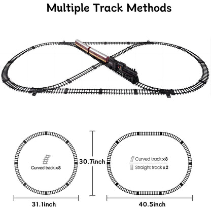 JUGAAD LIFE Train Set for Kids with Remote Control Electric RC Train Toys for Boys Girls Birthday Gifts for Kids 3 4 5 6 7 Years Old