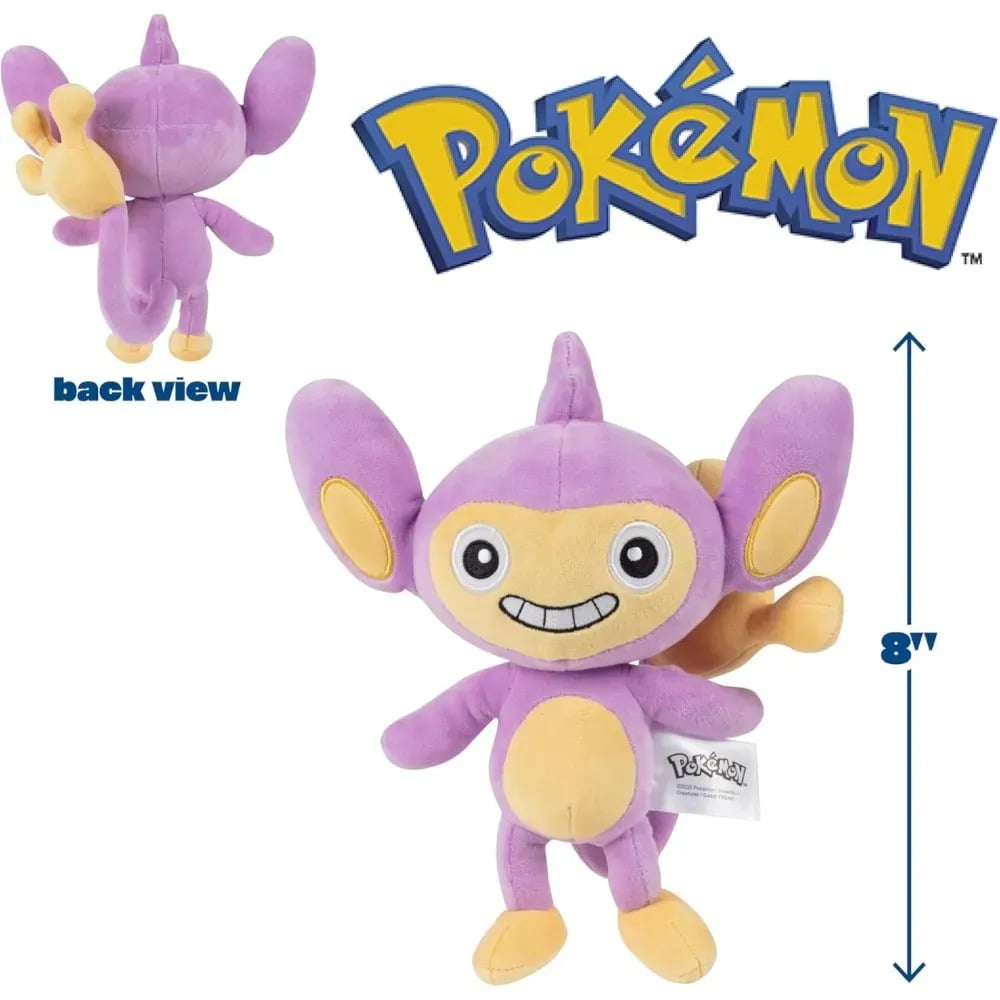 Pokemon 8" Mystery Blind Box 3-Pack Plush - Receive 3 Assorted Random Styles Including Limited Edition Silver Pokemon - Officially Licensed - Surprise Stuffed Animal Toy - Gift for Kids, Boys, Girls