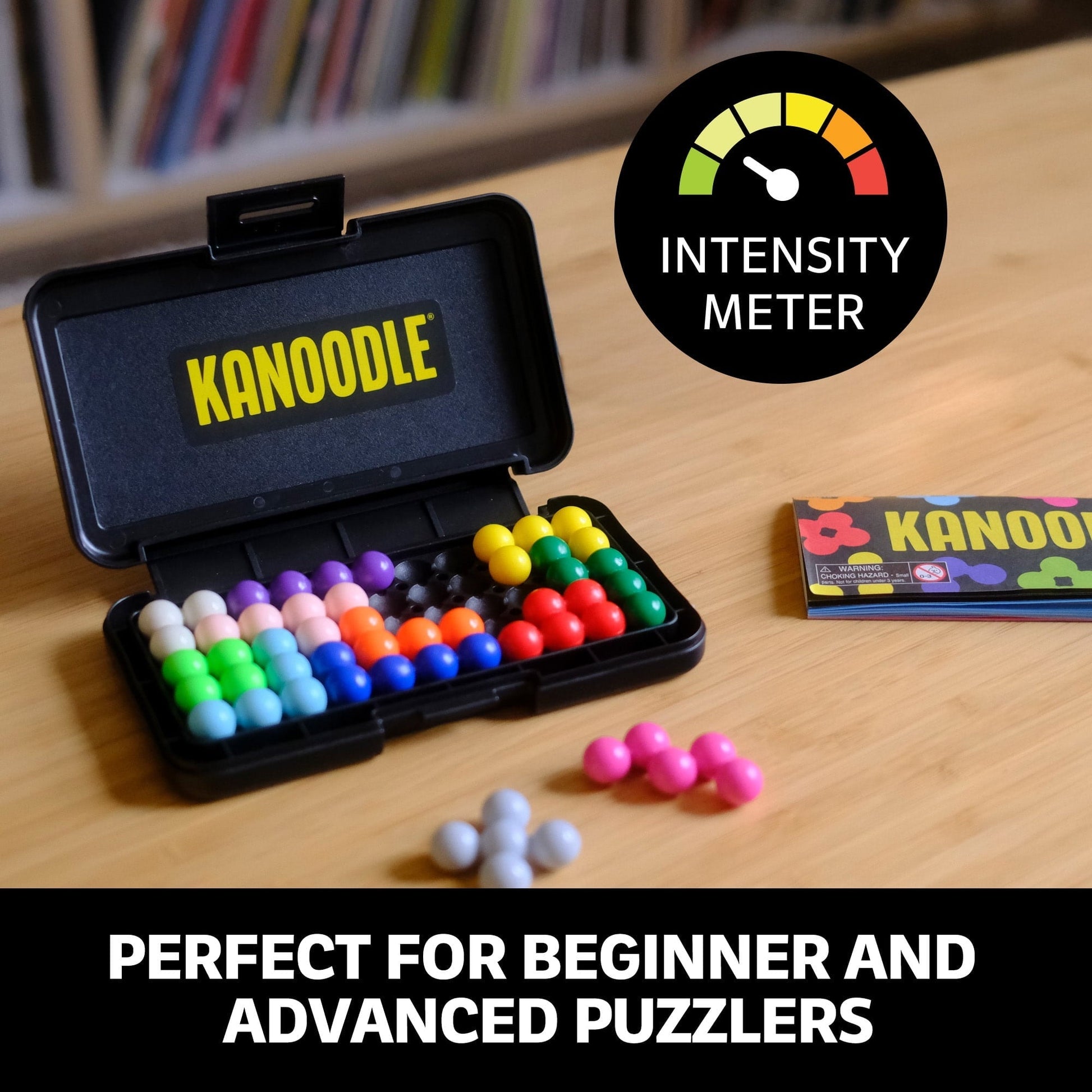 Educational Insights Kanoodle 3D Brain Teaser Puzzle Game, Set of 12, 227 Challenges, Ages 7+