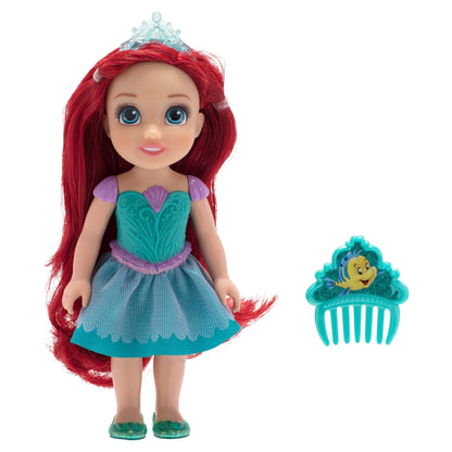 Disney Princess The Little Mermaid Petite Ariel 6 inch Fashion Doll with Beautiful Outfit and Comb