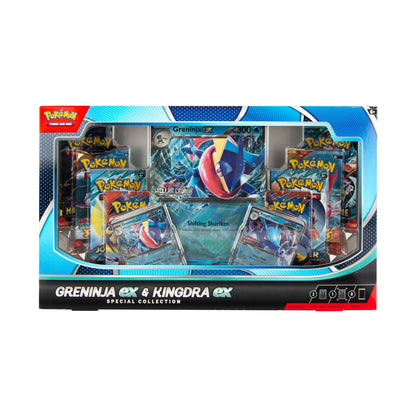 Pokemon Trading Card Game Greninja ex and Kingdra ex Special Collection Box