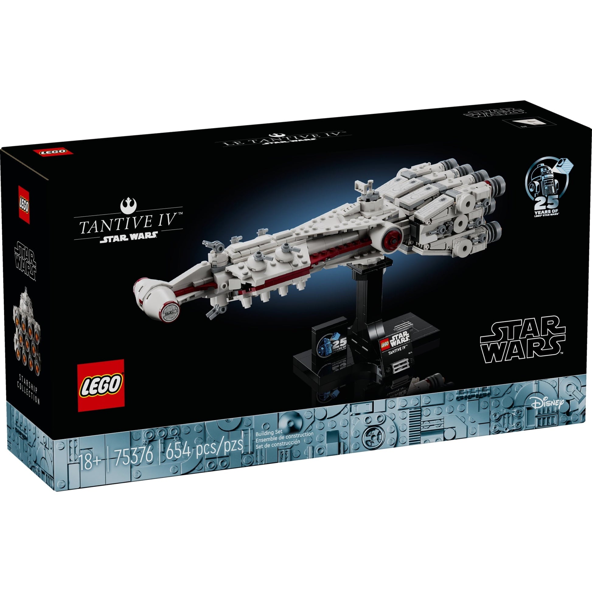 LEGO Star Wars: A New Hope Tantive IV Building Set for Adults - Gift for Christmas - Collectible Display Set for Star Wars Fans, Ages 18+ - 75376