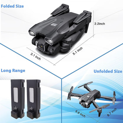 BEEPRINCESS Drone with Camera for Adults Kids, Dual 4K HD Mini FPV RC Quadcopter for Kids Beginners